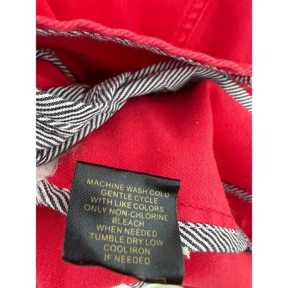 Peyton Jensen Red Blazer Jacket – Tailored Stretch – Size S - Picture 10 of 10